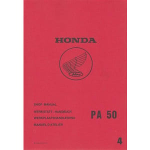 Honda PA50 Reparaturanleitung