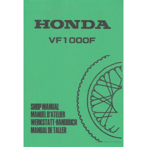 Honda VF1000F Werkstatthandbuch