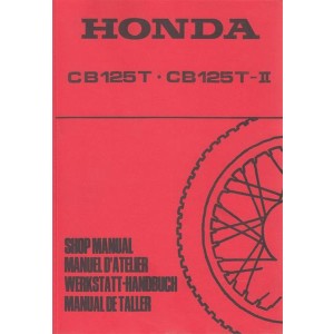 Honda CB125T CB125T-2 Werkstatthandbuch