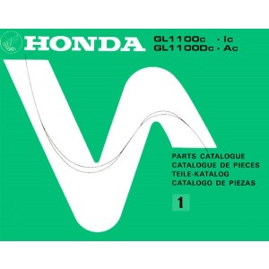 Honda GL1100C GL1100IC GL1100DC GL1100AC Teilekatalog