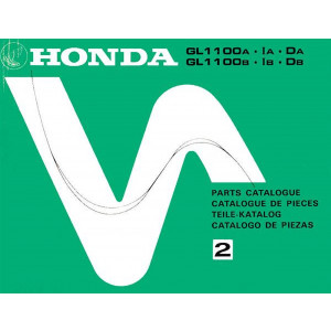 Honda GL1100A GL1100IA GL1100DA GL1100B GL1100IB GL1100DB Teilekatalog