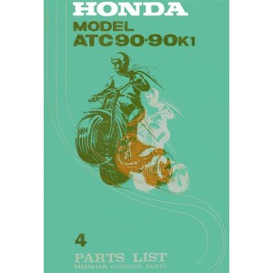 Honda ATC90 ATC90K1 Parts List