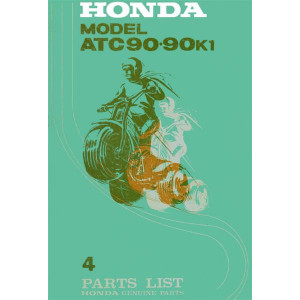 Honda ATC90 ATC90K1 Parts List