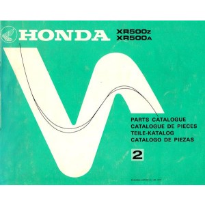 Honda XR500Z XR500A Teilekatalog
