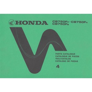 Honda CB750FZ CB750FA CB750FB Teilekatalog