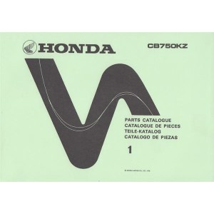 Honda CB750KZ Teilekatalog