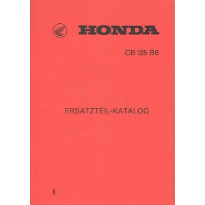 Honda CB125 B6 Ersatzteilkatalog