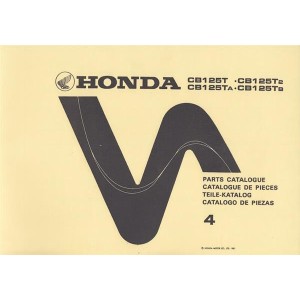 Honda CB125T Teilekatalog