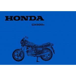 Honda CX500C Parts List