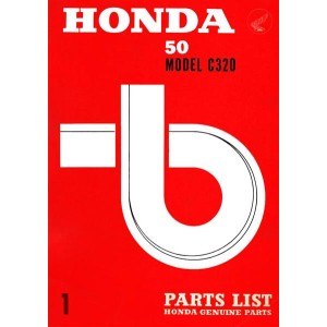 Honda C320 Parts List