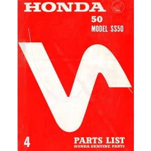 Honda SS50 Parts List