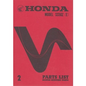 Honda SS50Z (E) Parts List