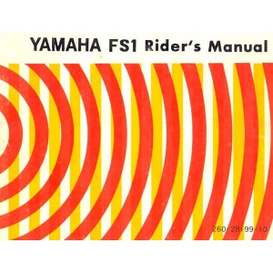 Yamaha FS 1, Rider's Manual