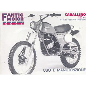 Fantic Caballero 125 cc USO E Manutenzione