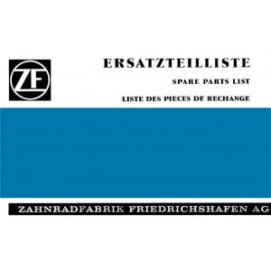 ZF Synchroma S4-60, Ersatzteilliste
