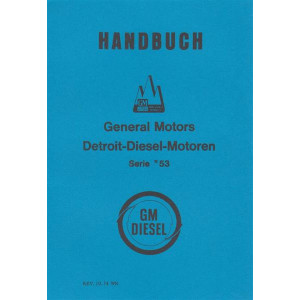 General Motors, Detroit-Diesel-Motor, Serie 53, Handbuch