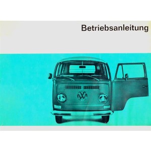 VW Transporter, Bus, Pritsche, Betriebsanleitung