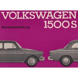 VW 1500 S (Variant) - Limousine und Kombi, Betriebsanleitung