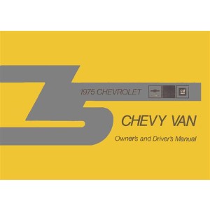 Chevrolet Chevy Van, Owner's and Driver's Manual