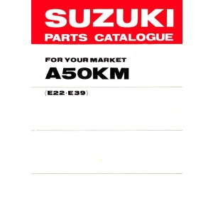 Suzuki A50KM (E22, E39), Parts Catalogue