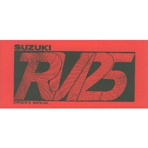 Suzuki RV 125 Betriebsanleitung, Owners Manual