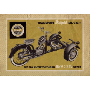 HMW 50/3 G-T, Transport-3-Rad-Moped, Prospekt