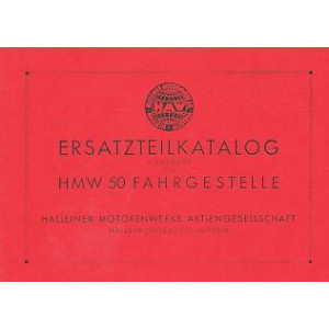 HMW 50 ccm, Ersatzteilkatalog Fahrgestell