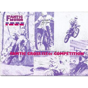 Fantic Cross 125 cc Compedition, Betriebsanleitung