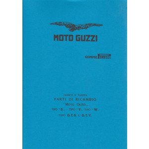 Moto Guzzi Typen V, S, W, GTS, GTV, Parti di Ricambio