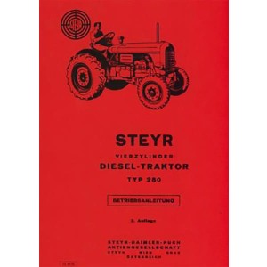 Steyr 280 Traktor Betriebsanleitung