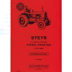 Steyr 280 Traktor Betriebsanleitung