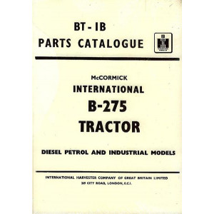 IHC McCormick B-275 Diesel und Benzin, Ersatzteilkatalog