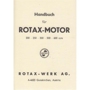 Rotax-Motor 200, 250, 300, 500, 600 ccm, Handbuch