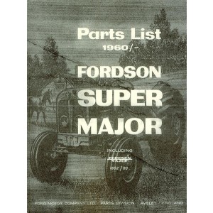 Fordson Major / Super Major, Ersatzteilkatalog