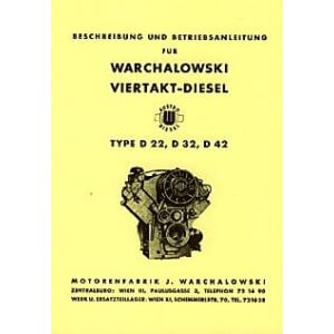 Warchalowski D22, D32, D42 Betriebsanleitung