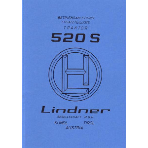 Lindner 520 SN und SA Betriebsanleitung und Ersatzteilkatalog