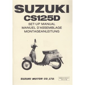 Suzuki CS 125 D Roller, Montageanleitung