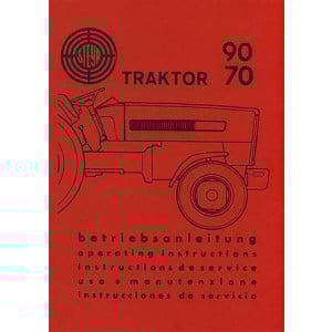 Steyr 70 und 90 Traktor Betriebsanleitung