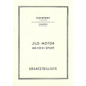 ILO Motor MG 125 E / Sport, Ersatzteilkatalog