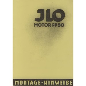 ILO Motor FP 50, Montage-Hinweise