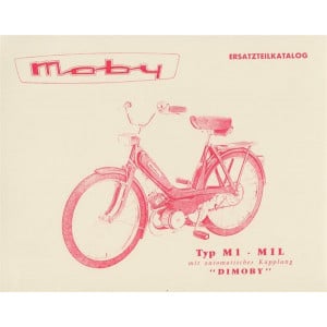 Motobecane Mobylette "Moby", M 1 - M 1 L, Ersatzteilkatalog