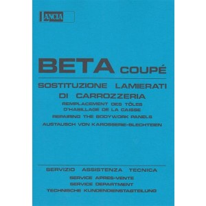 Lancia Beta Coupé, Austausch von Karosserie-Blechteilen