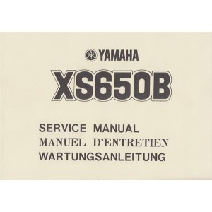Yamaha XS650B Reparaturanleitung