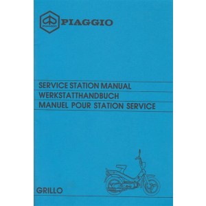 Piaggio Vespa Grillo Werkstatthandbuch