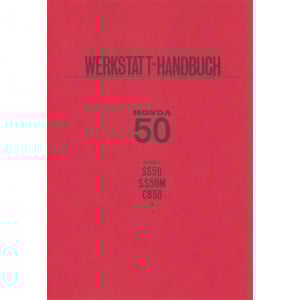 Honda CB50 SS50 SS50M Werkstatthandbuch