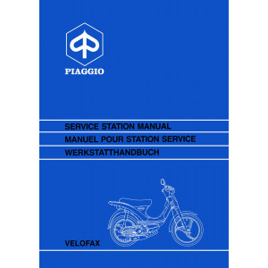 Piaggio Velofax, Werkstatthandbuch