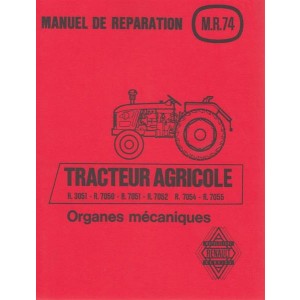 Renault Tracteur Agricole, Manuel de reparation