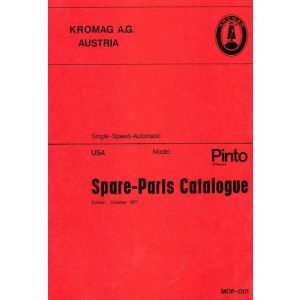 Puch Moped Kromag - JC Penney Pinto, spare-parts-catalogue