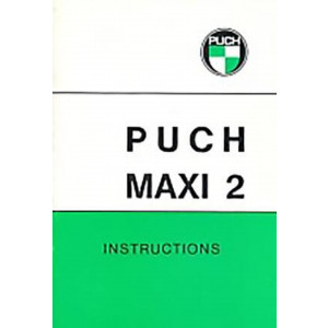 Puch Maxi 2 Owners Manual