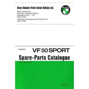 Puch VF 50 Sport Spare-Parts-Catalogue
